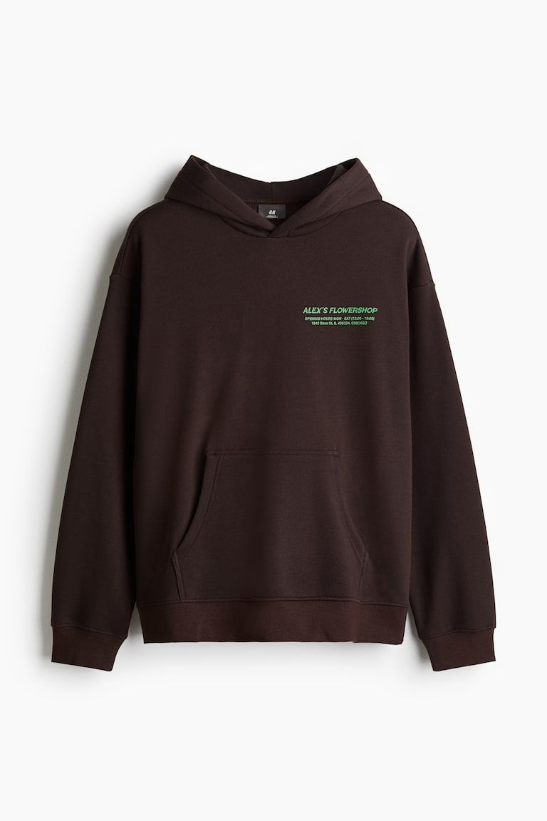 Loose Fit Printed hoodie