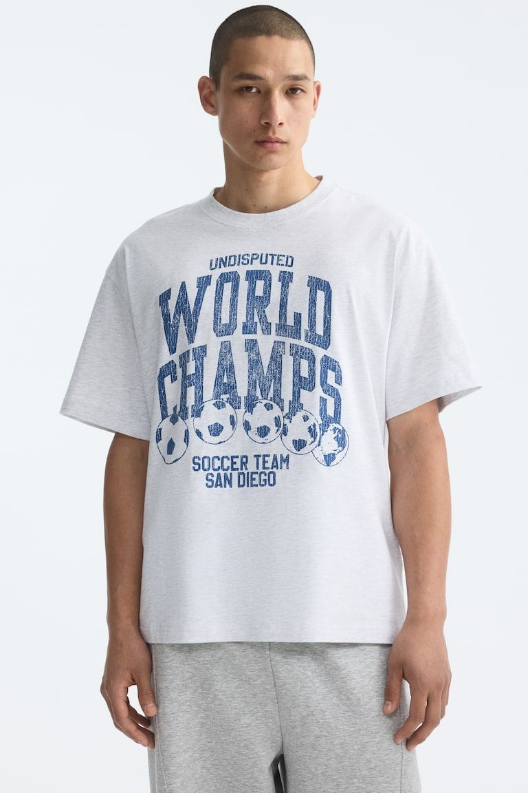 Loose Fit Printed T-shirt