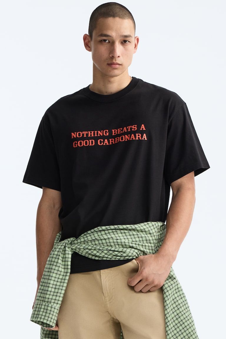 Loose Fit Printed T-shirt