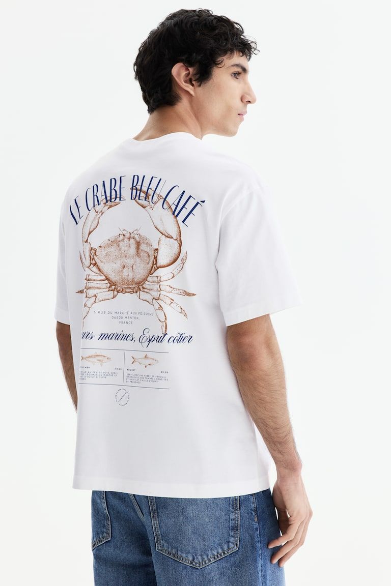 Loose Fit Printed T-shirt