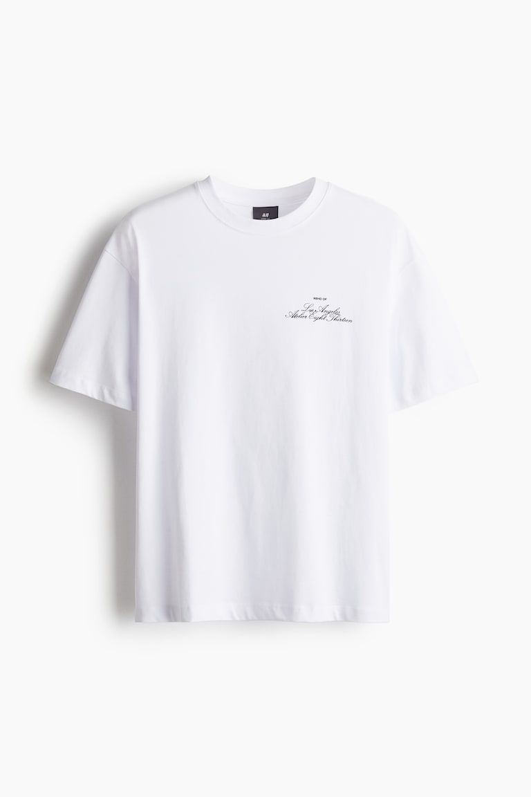 Loose Fit Printed T-shirt