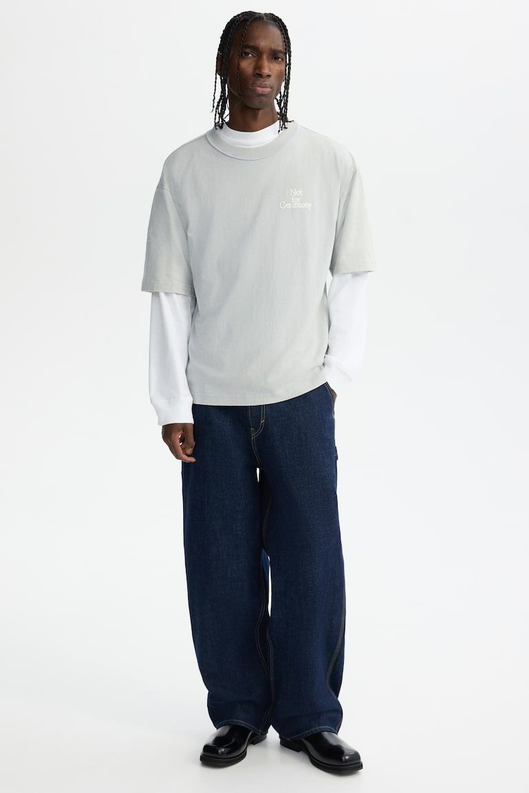 Loose-Fit Printed T-Shirt