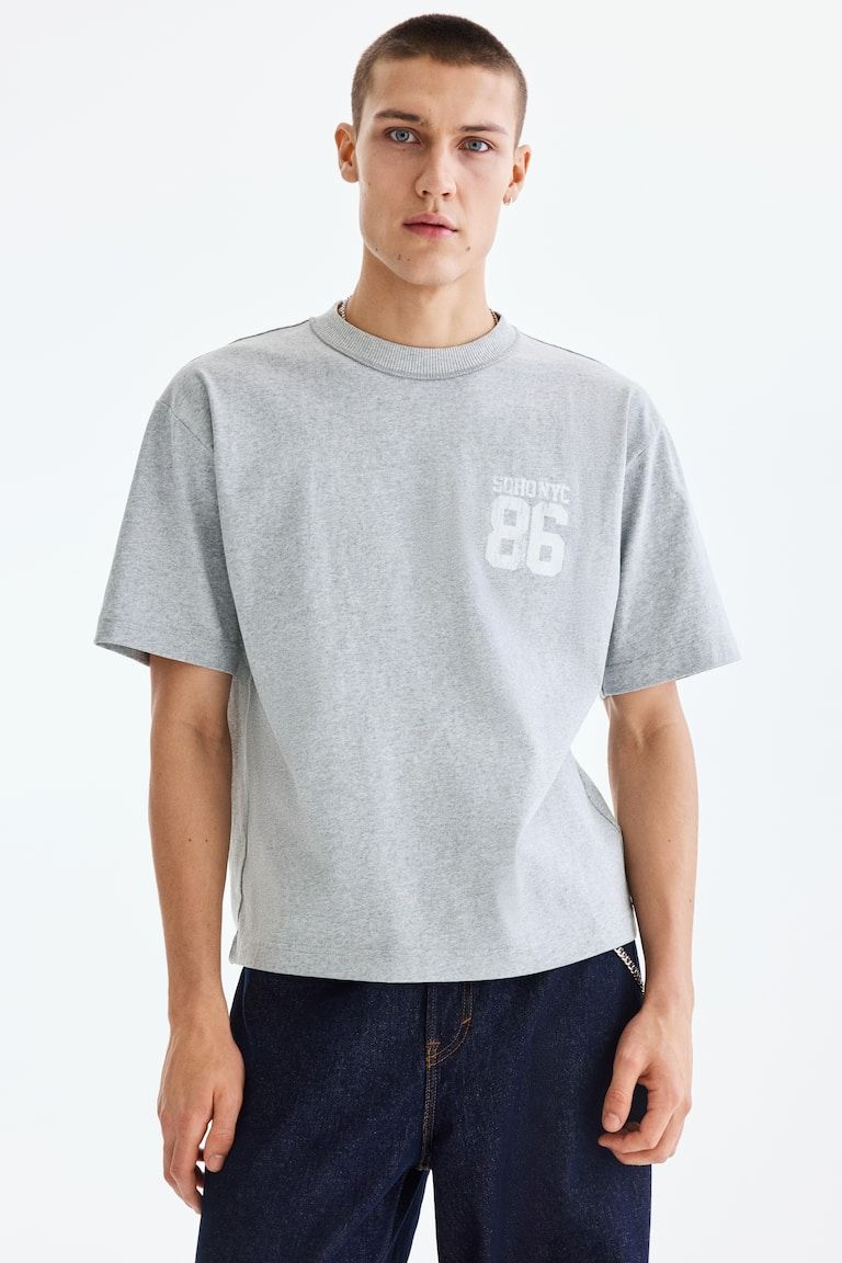 Loose-Fit Printed T-Shirt