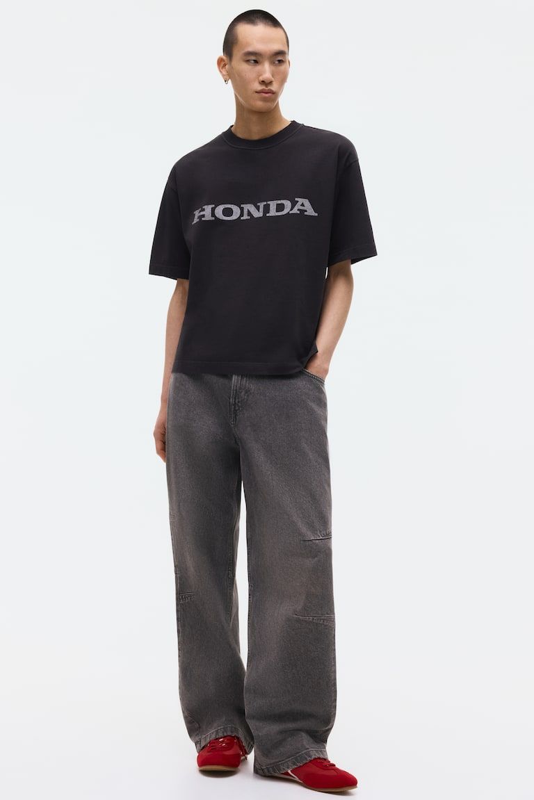 Loose-Fit Printed T-Shirt