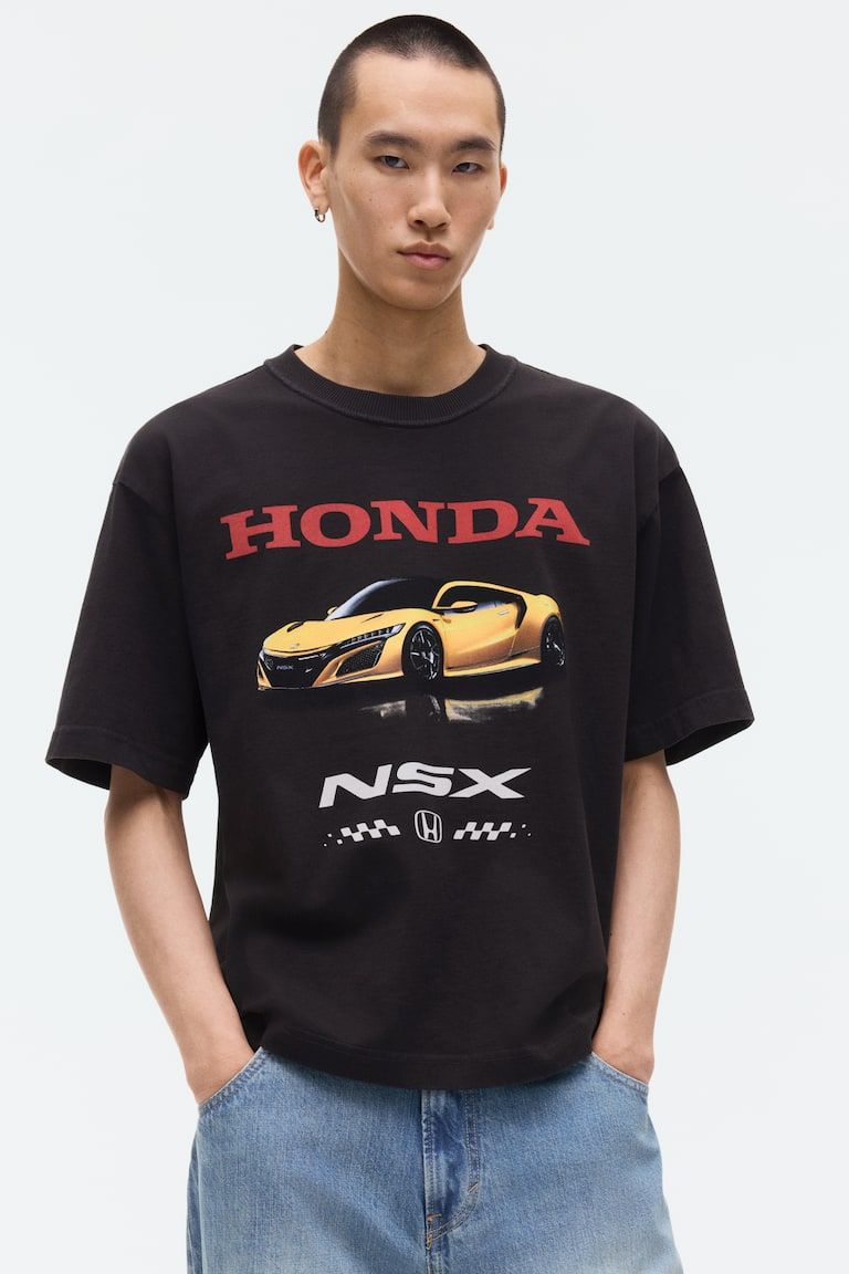 Loose-Fit Printed T-Shirt