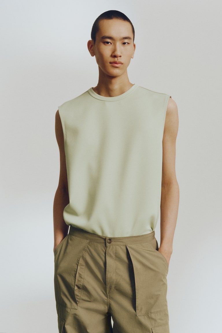 Loose-Fit Scuba Tank Top