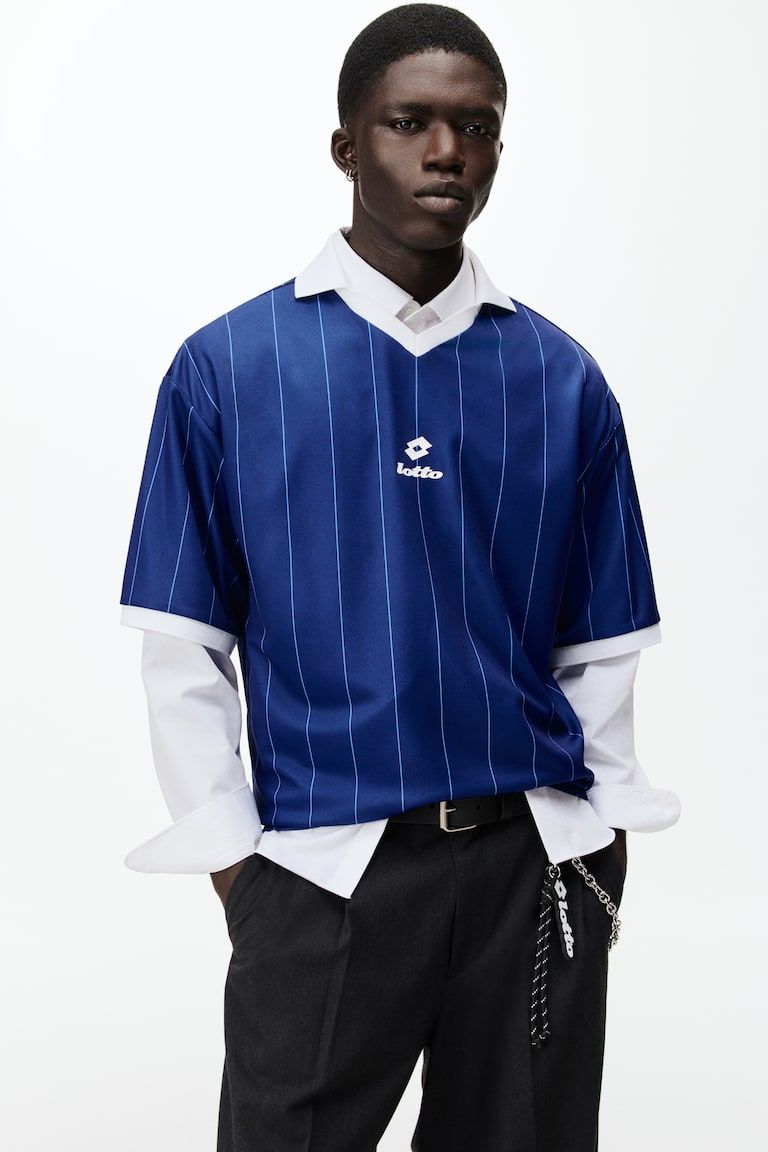 Loose-Fit Soccer Jersey