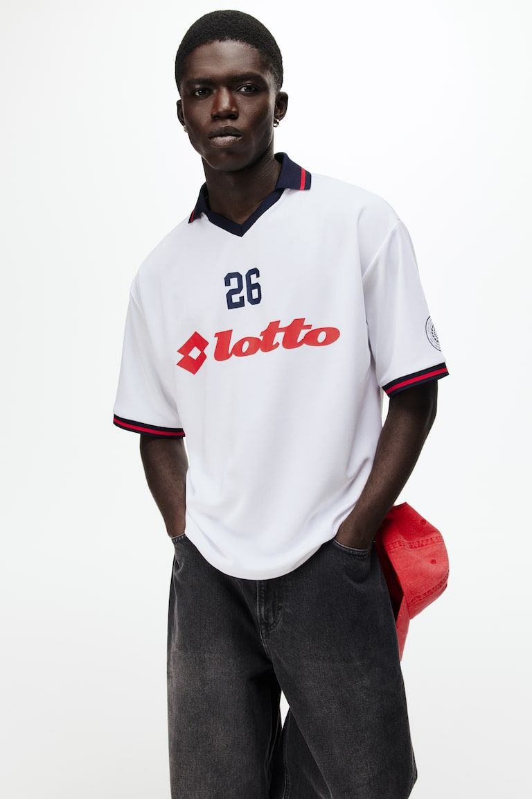 Loose-Fit Soccer Jersey