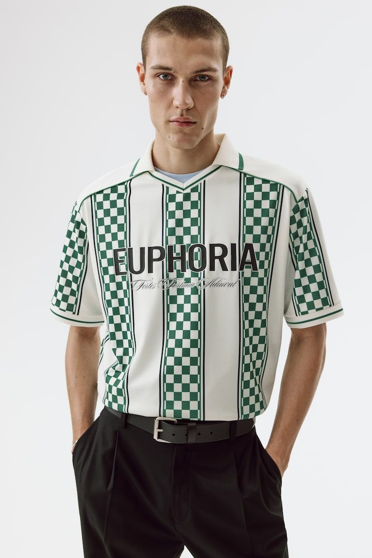 Loose-Fit Soccer Shirt