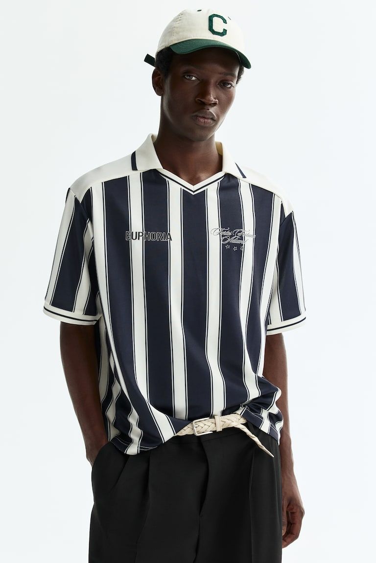 Loose-Fit Soccer Shirt