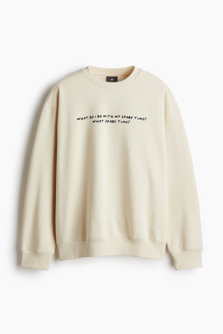 Loose Fit Sweatshirt