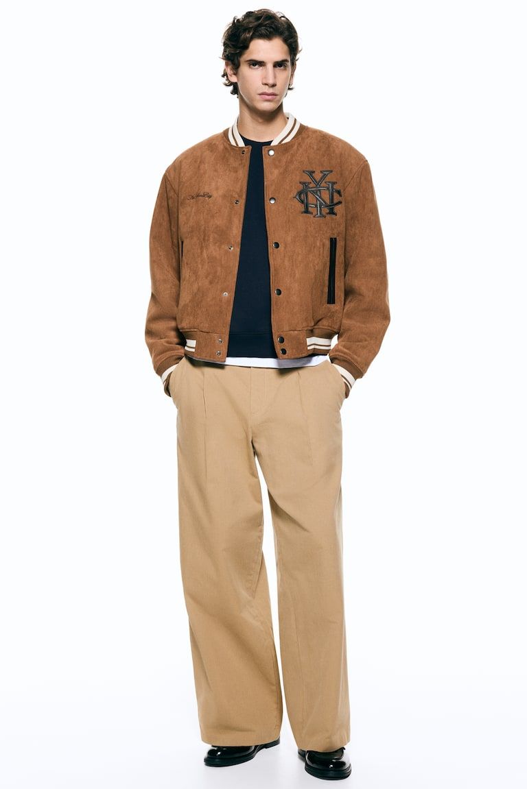 Loose-Fit Tailored Pants