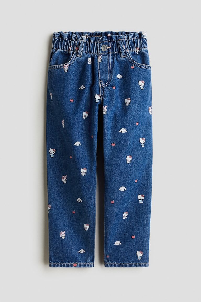 Loose-Fit Tapered Jeans