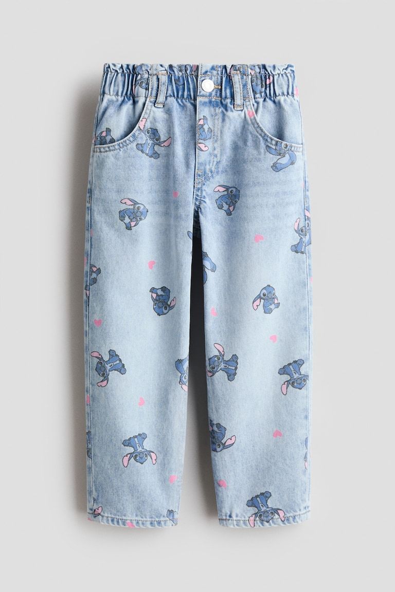 Loose-Fit Tapered Jeans