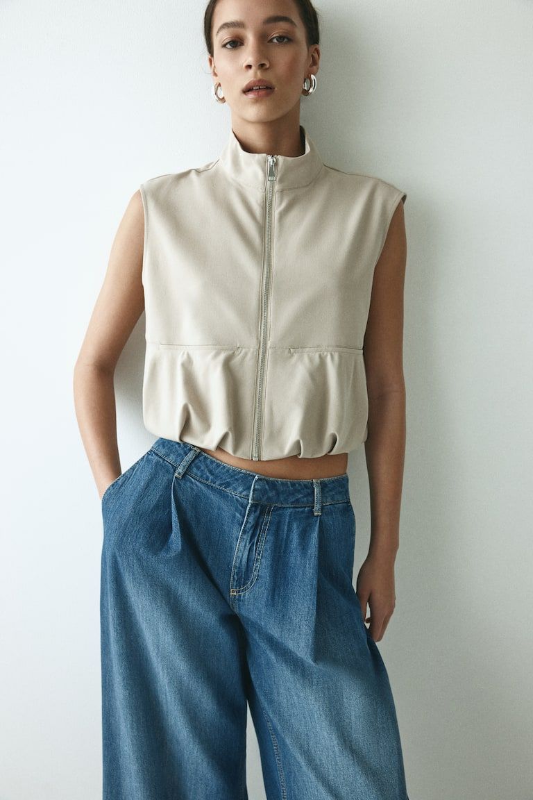 Loose-Fit Wide Regular Jeans