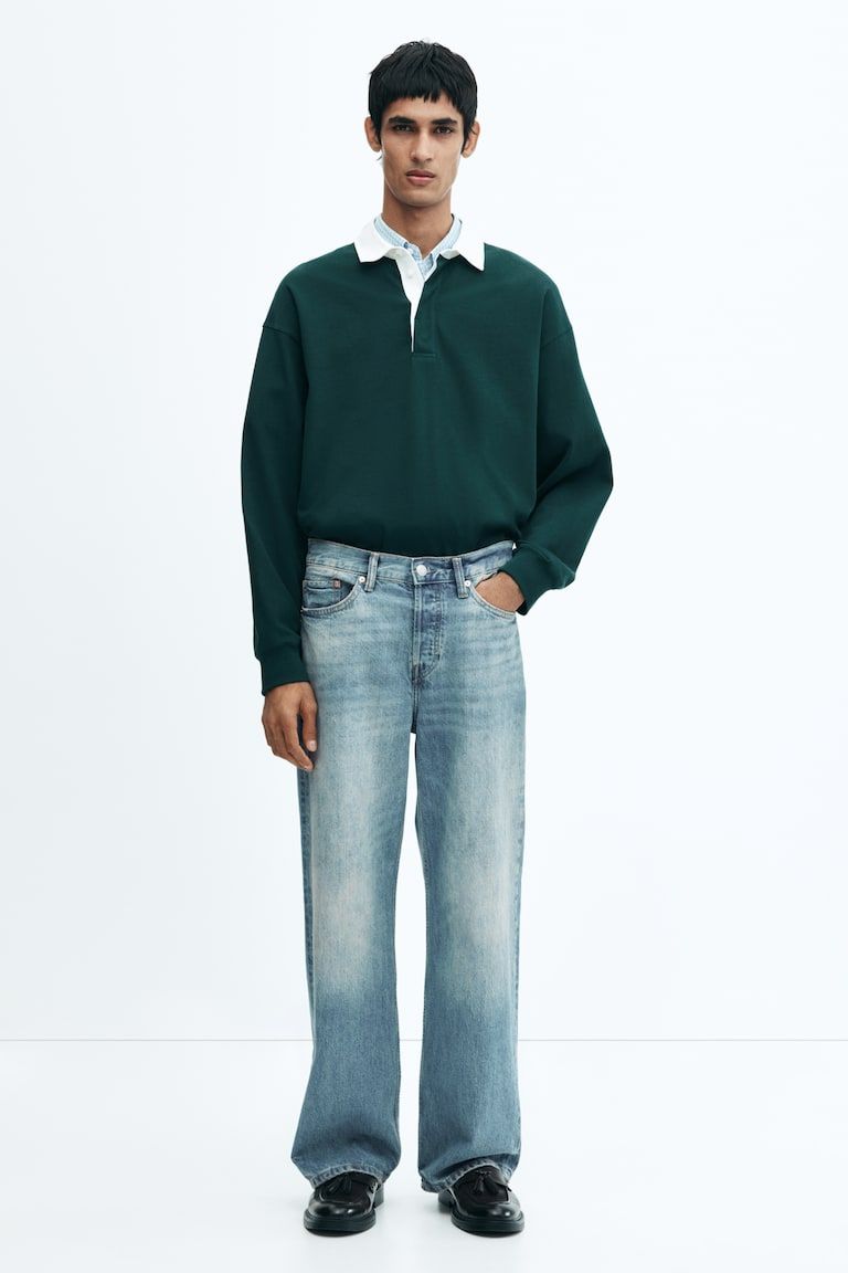 Loose Straight Jeans
