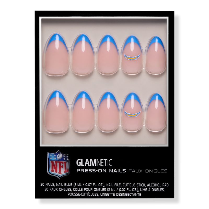 Los Angeles Chargers Press-On Nails - Los Angeles Chargers