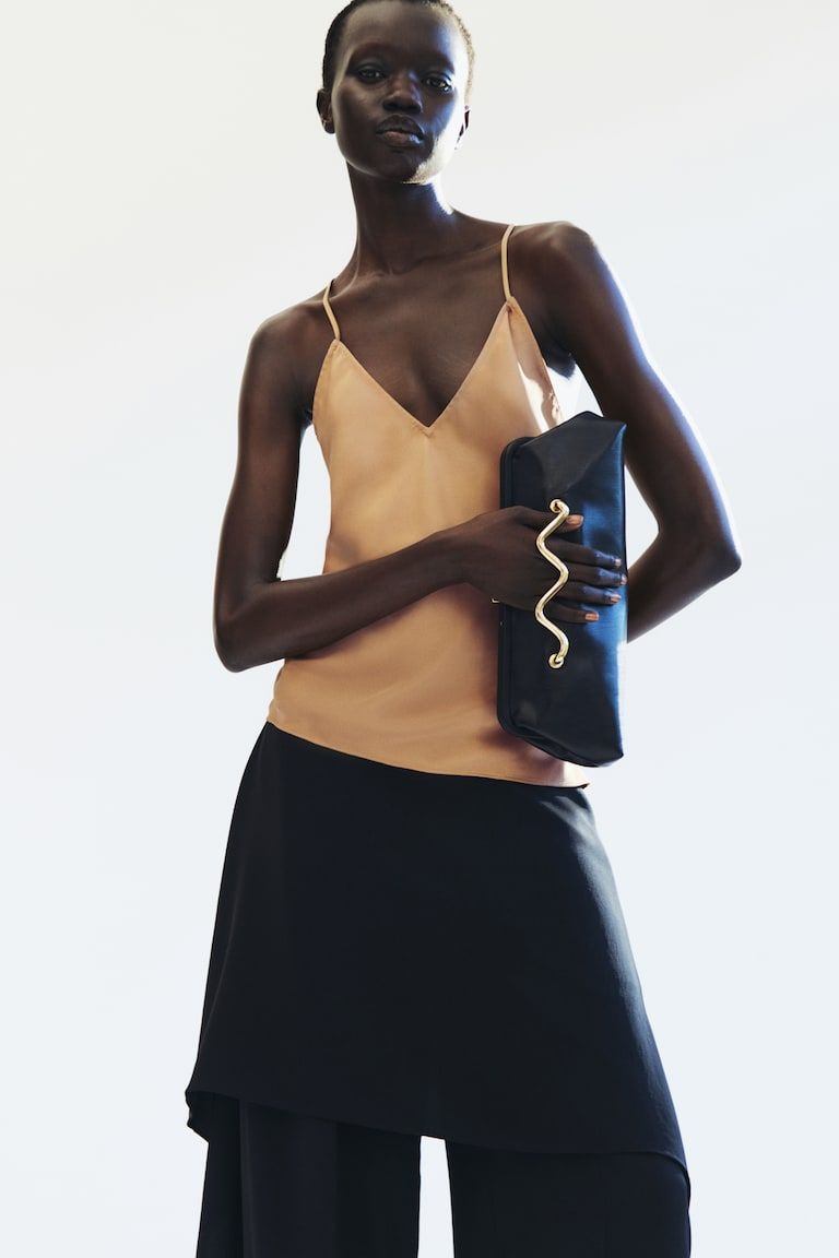 Low-Back Strappy Top