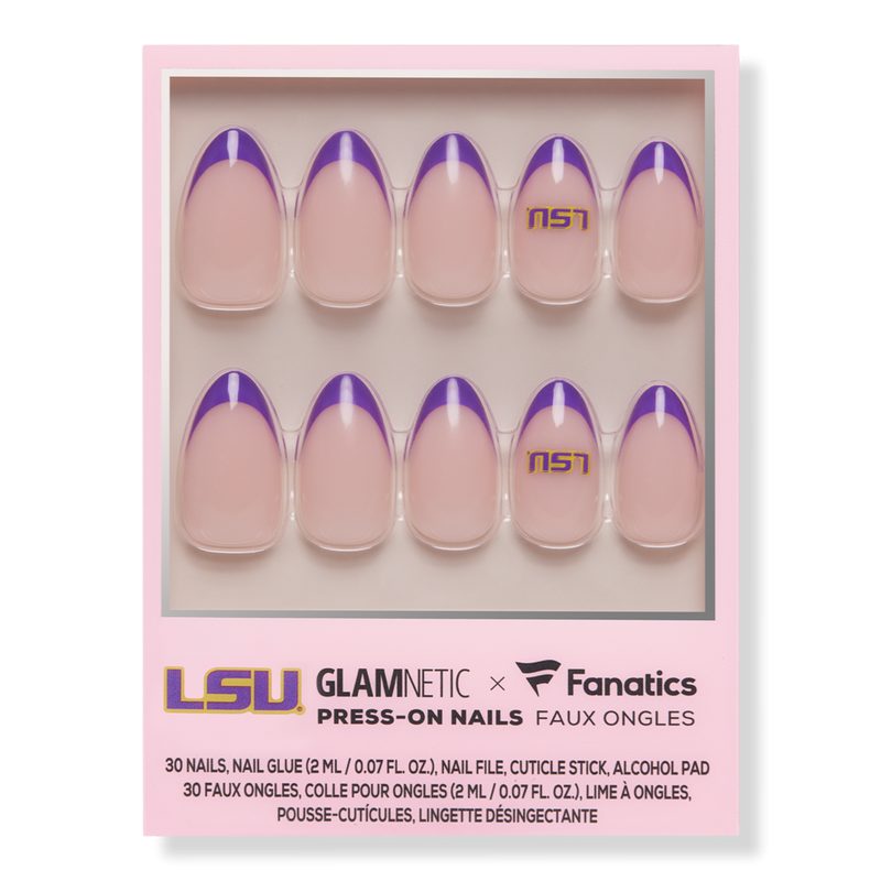 LSU Tigers Press-On Nails - LSU Tigers
