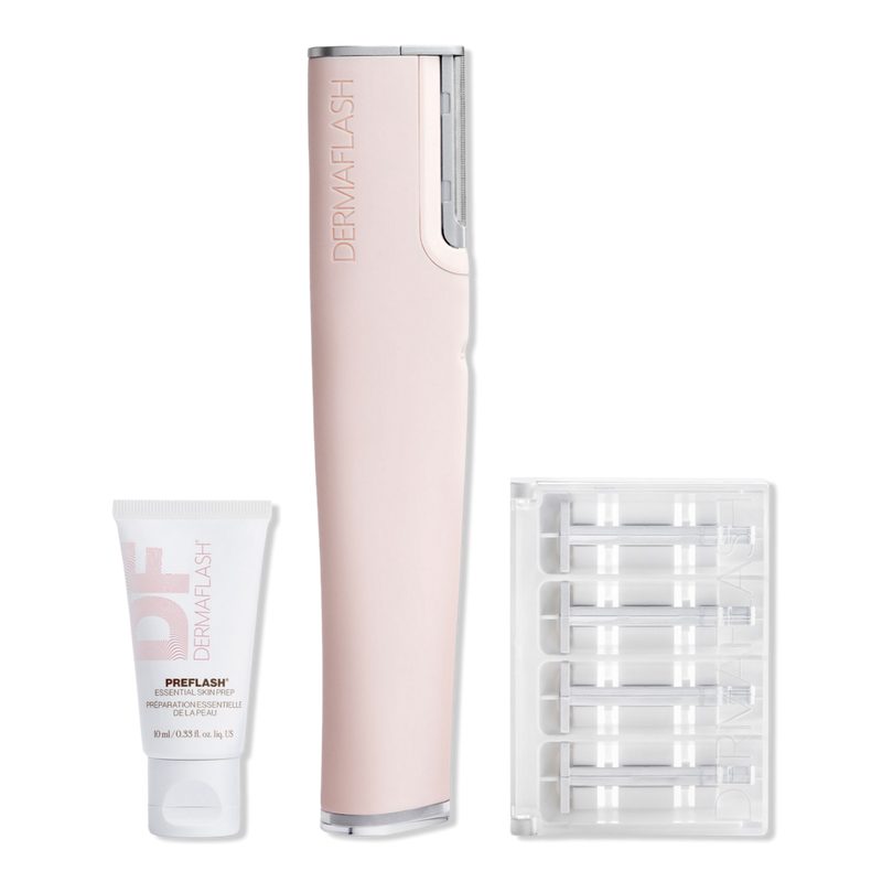 LUXE+ Advanced Sonic Dermaplaning + Peach Fuzz Removal - Blush