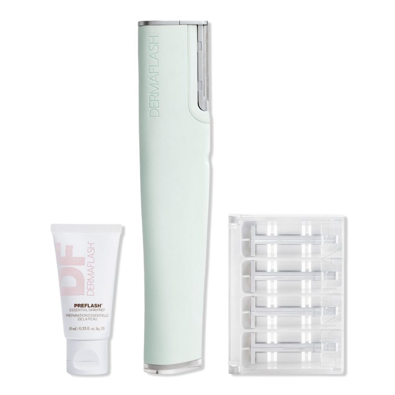LUXE+ Advanced Sonic Dermaplaning + Peach Fuzz Removal - Sea Foam