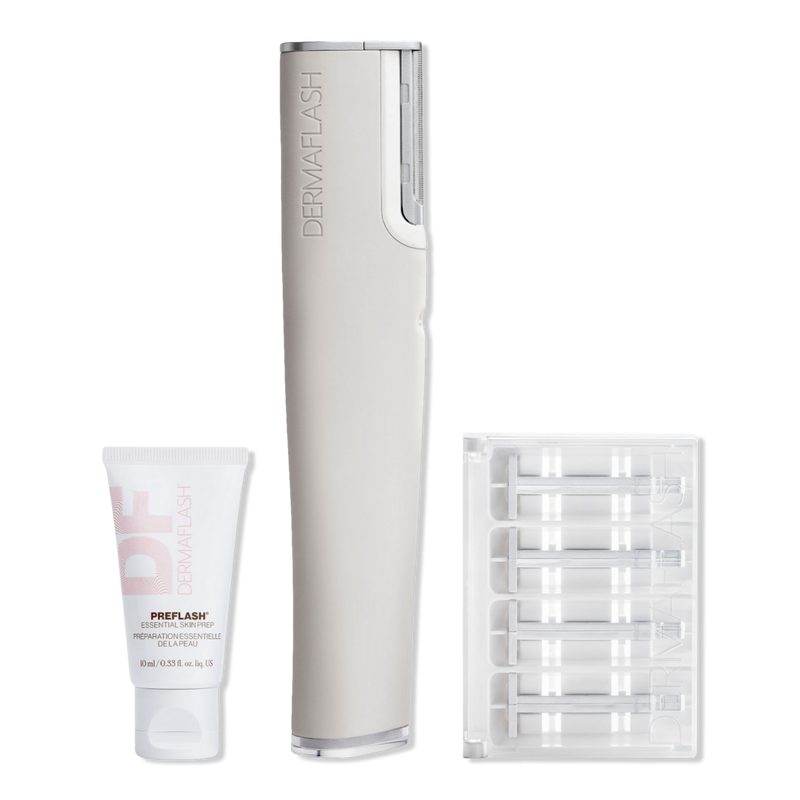 LUXE+ Advanced Sonic Dermaplaning + Peach Fuzz Removal - Stone