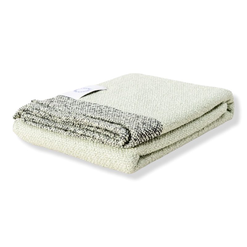 Luxe Bamboo Boucle Bath Towel - Fern & Forest