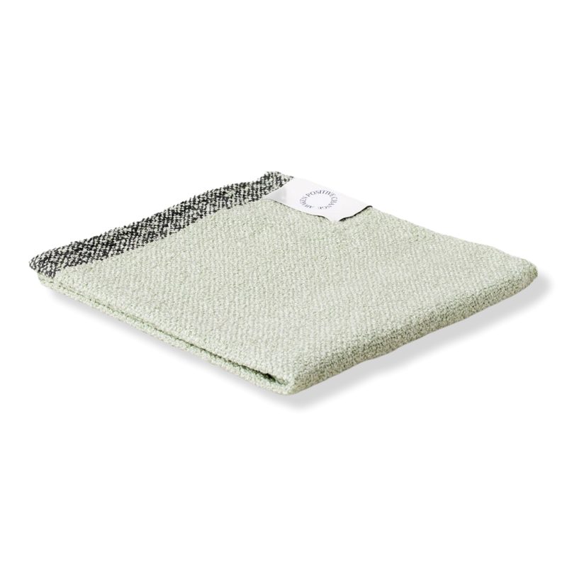 Luxe Bamboo Boucle Face Washer - Forest & Natural
