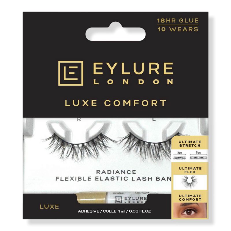 Luxe Comfort Faux Mink False Eyelashes, Radiance