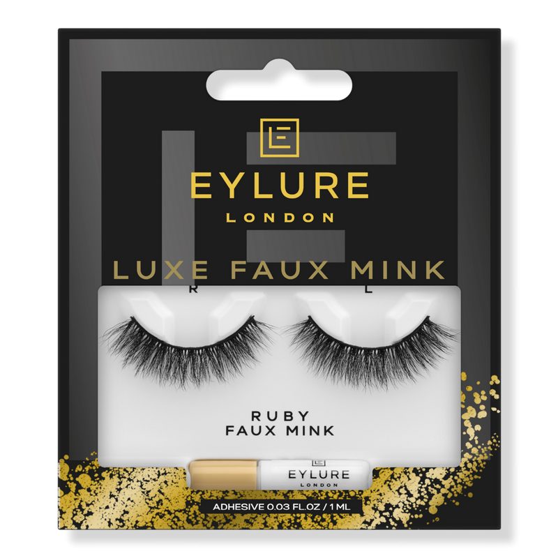 Luxe Faux Mink Eyelashes - Ruby