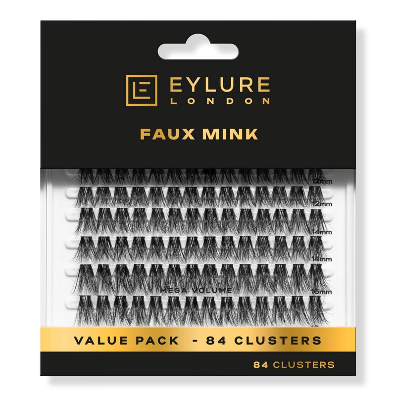 Luxe Faux Mink Mega Volume Eyelash Clusters Value Pack