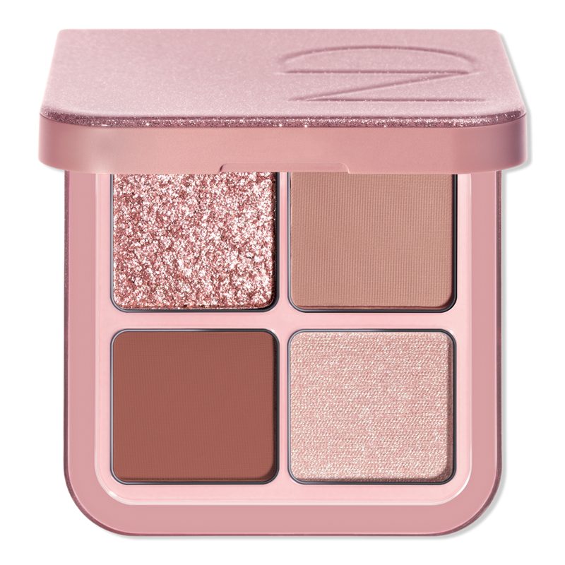LUXE GLAM COMPACT Quad Eyeshadow Palette - Rosy