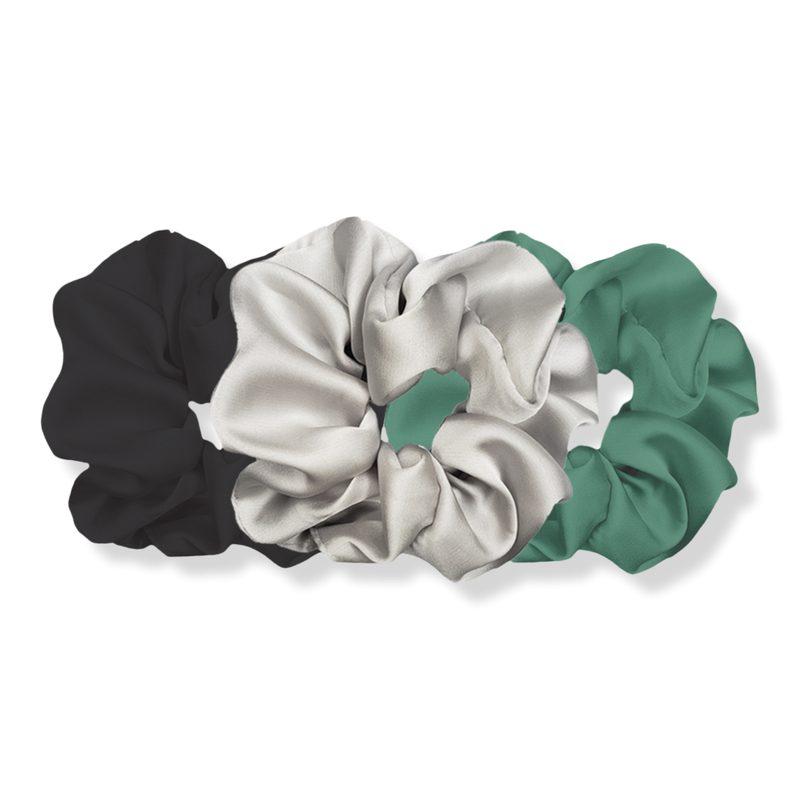 Luxe Plush Scrunchies - Mint Choco Chip