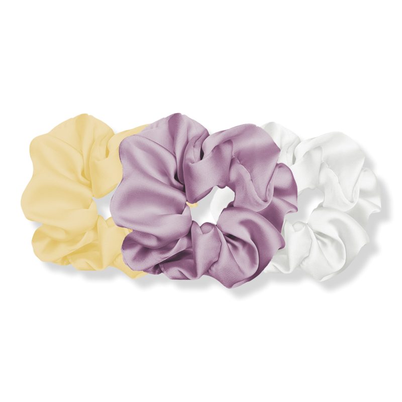 Luxe Plush Scrunchies - Tulip Blossom