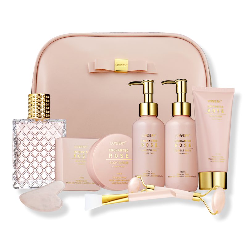 Luxury Enchanted Rose Bath & Body Beauty Kit