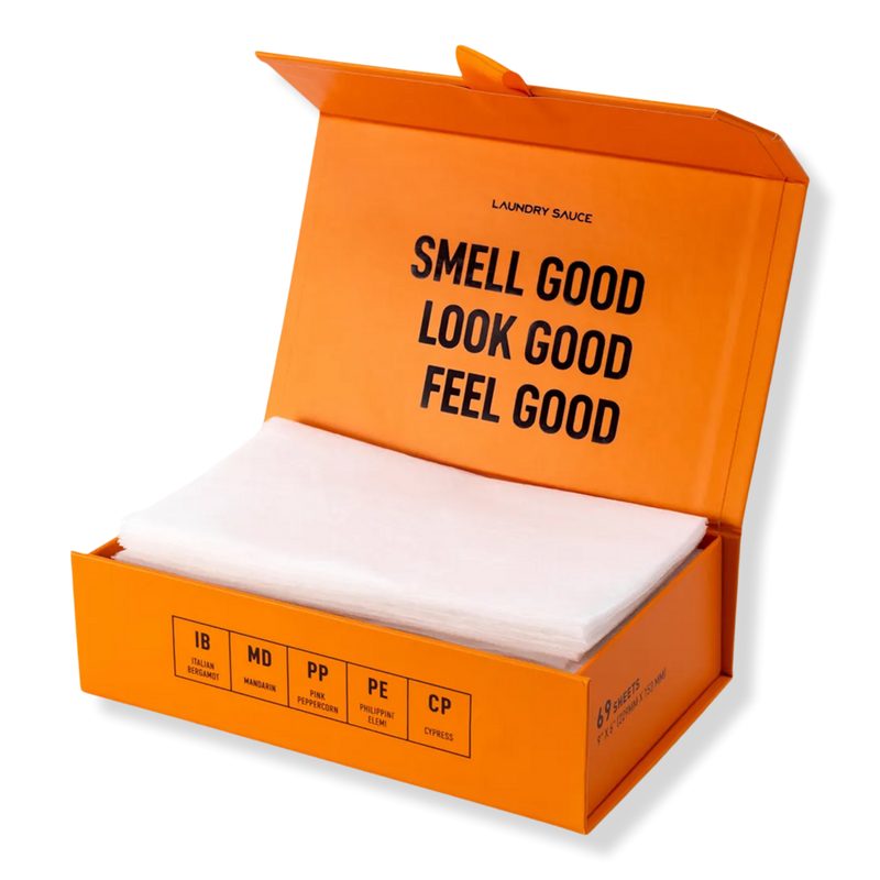 Luxury Scented Dryer Sheets - Italian Bergamot