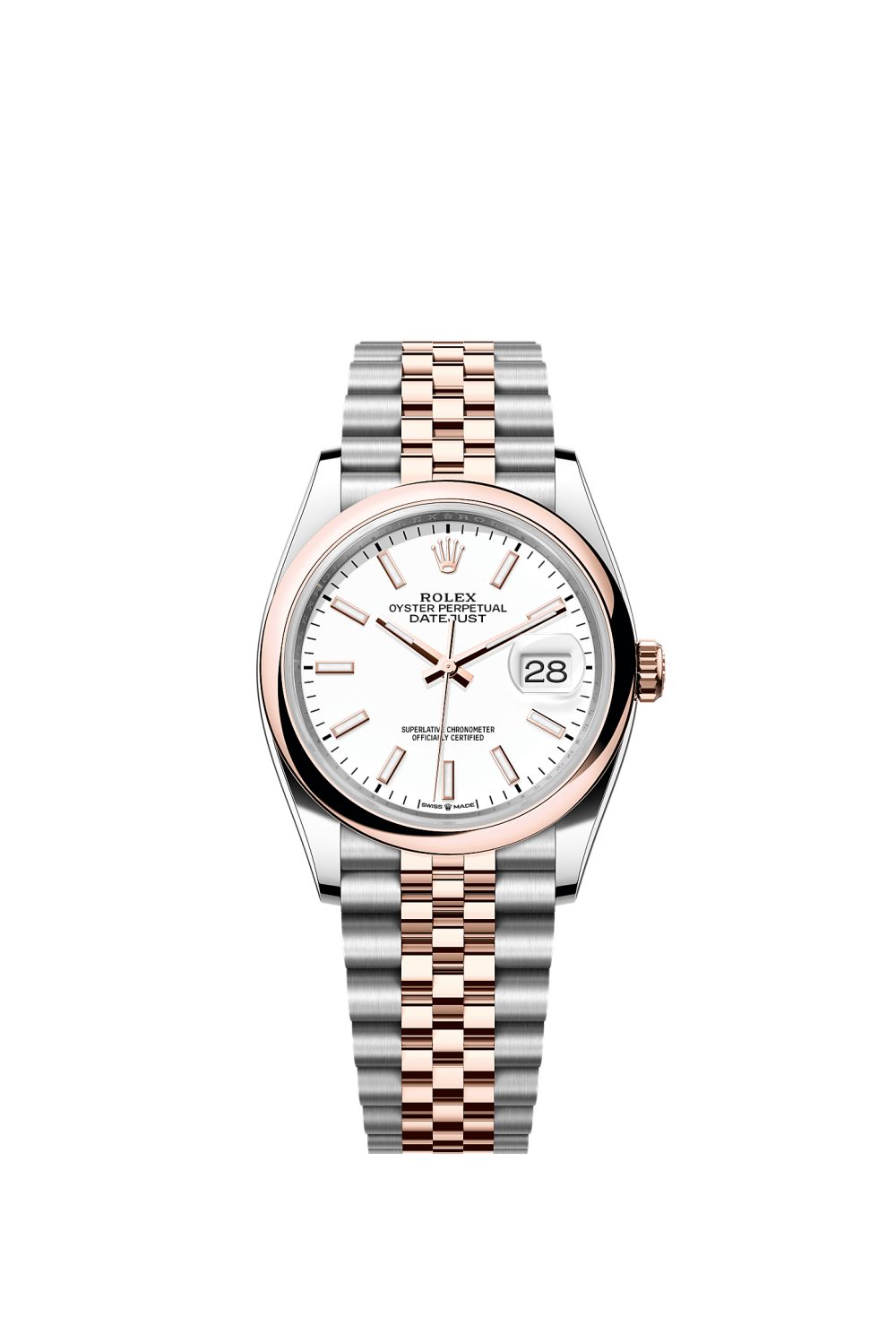 Datejust 36 – Oystersteel and Everose gold