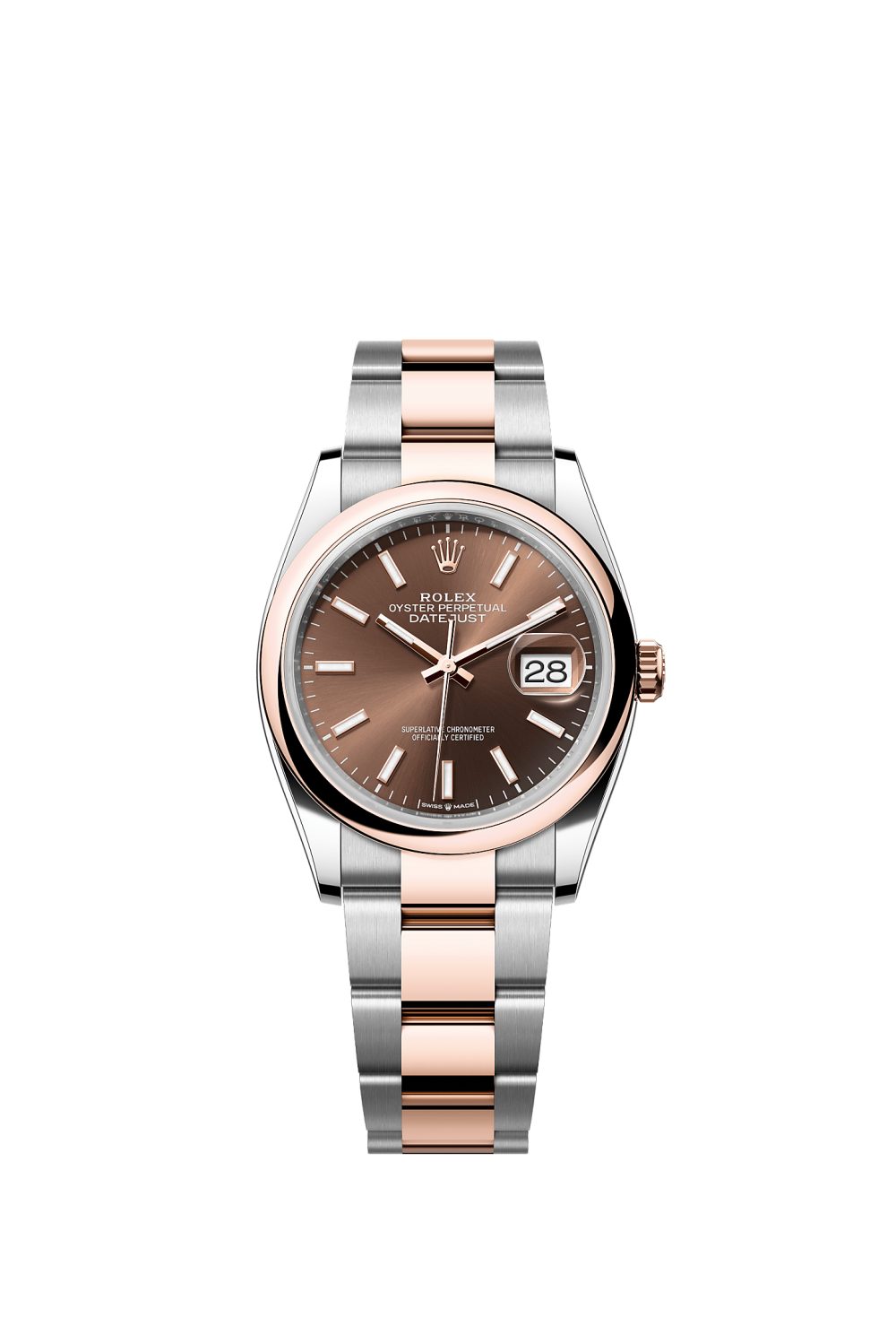 Datejust 36 – Oystersteel and Everose gold