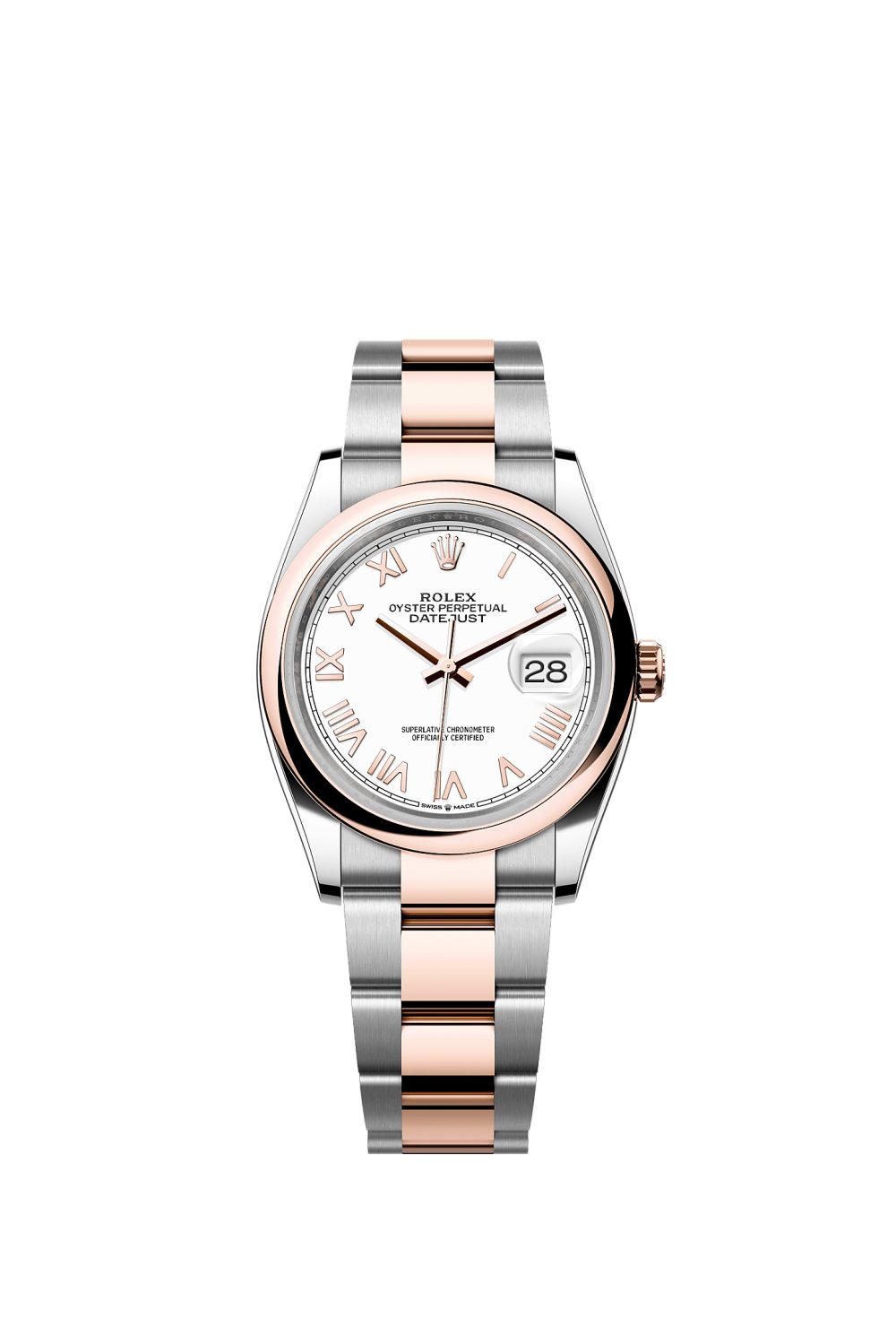 Datejust 36 – Oystersteel and Everose gold