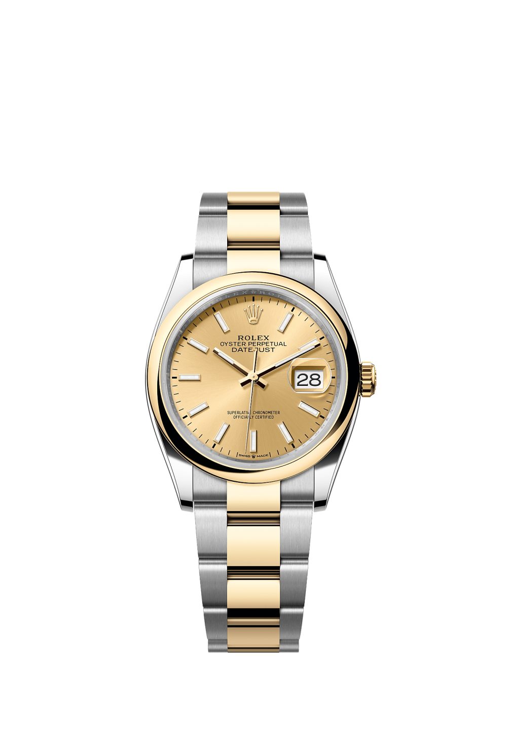 Datejust 36 – Oystersteel and yellow gold