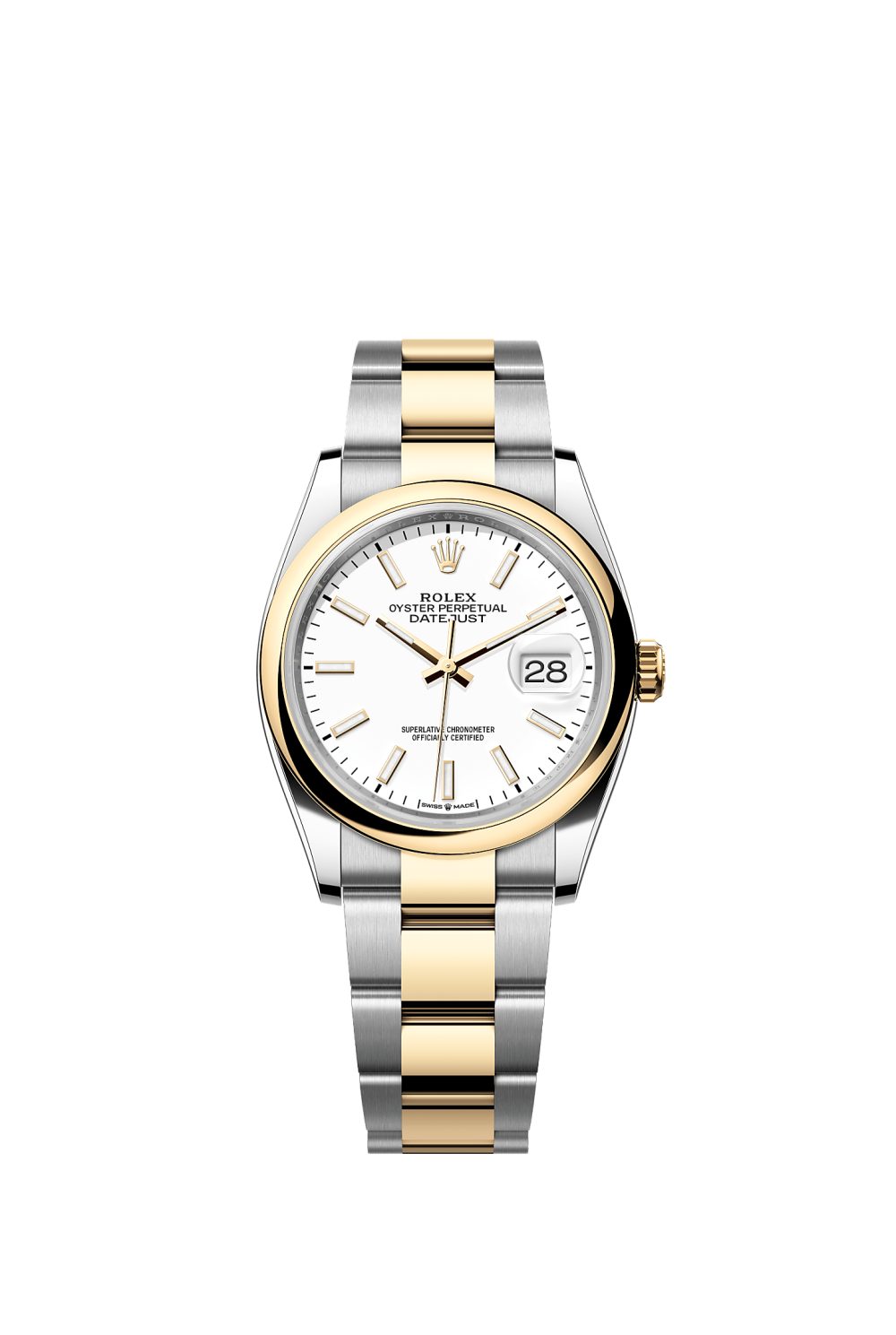 Datejust 36 – Oystersteel and yellow gold