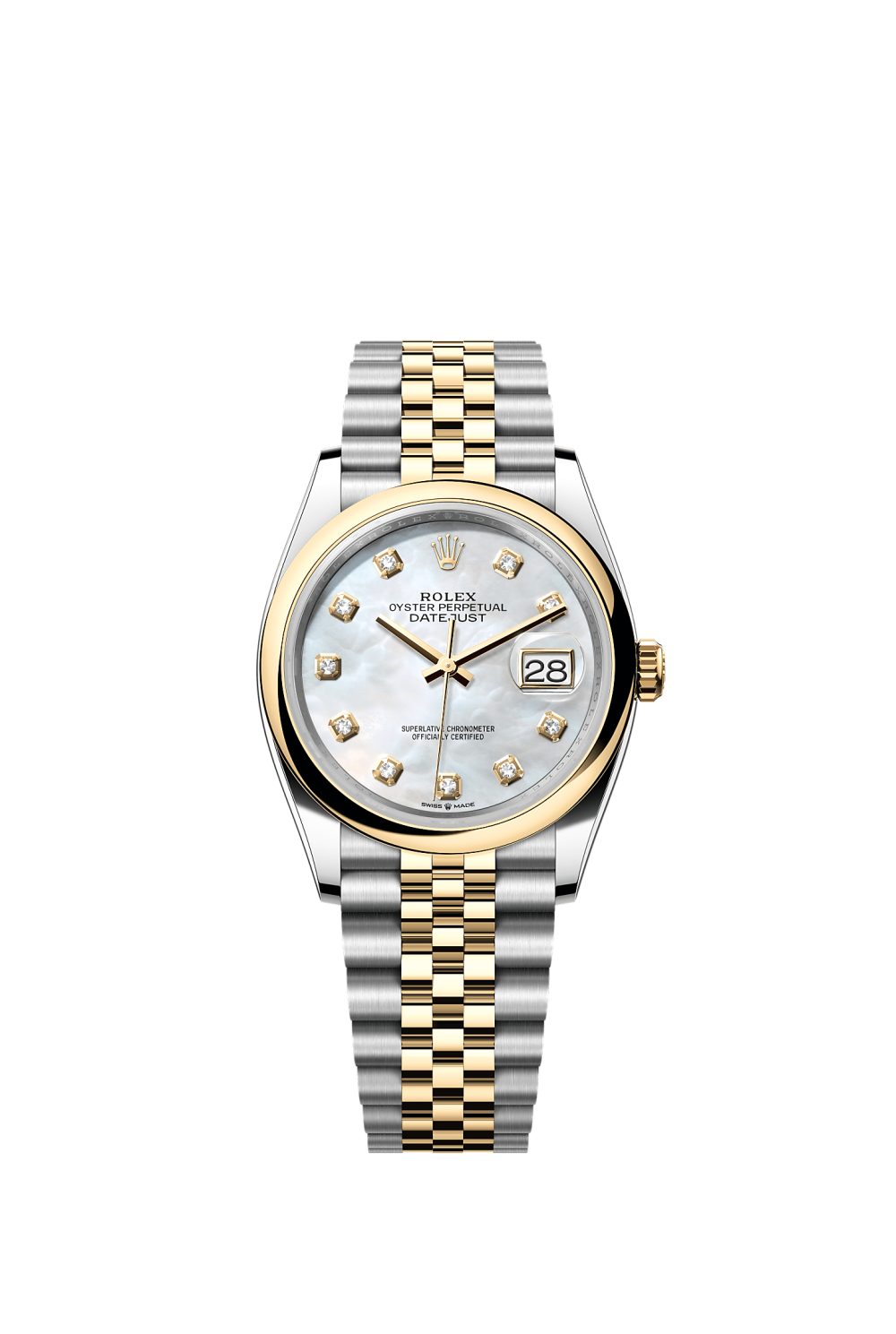 Datejust 36 – Oystersteel and yellow gold
