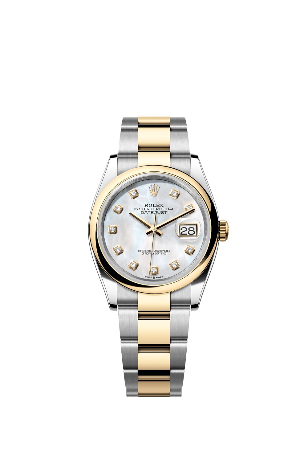 Datejust 36 – Oystersteel and yellow gold