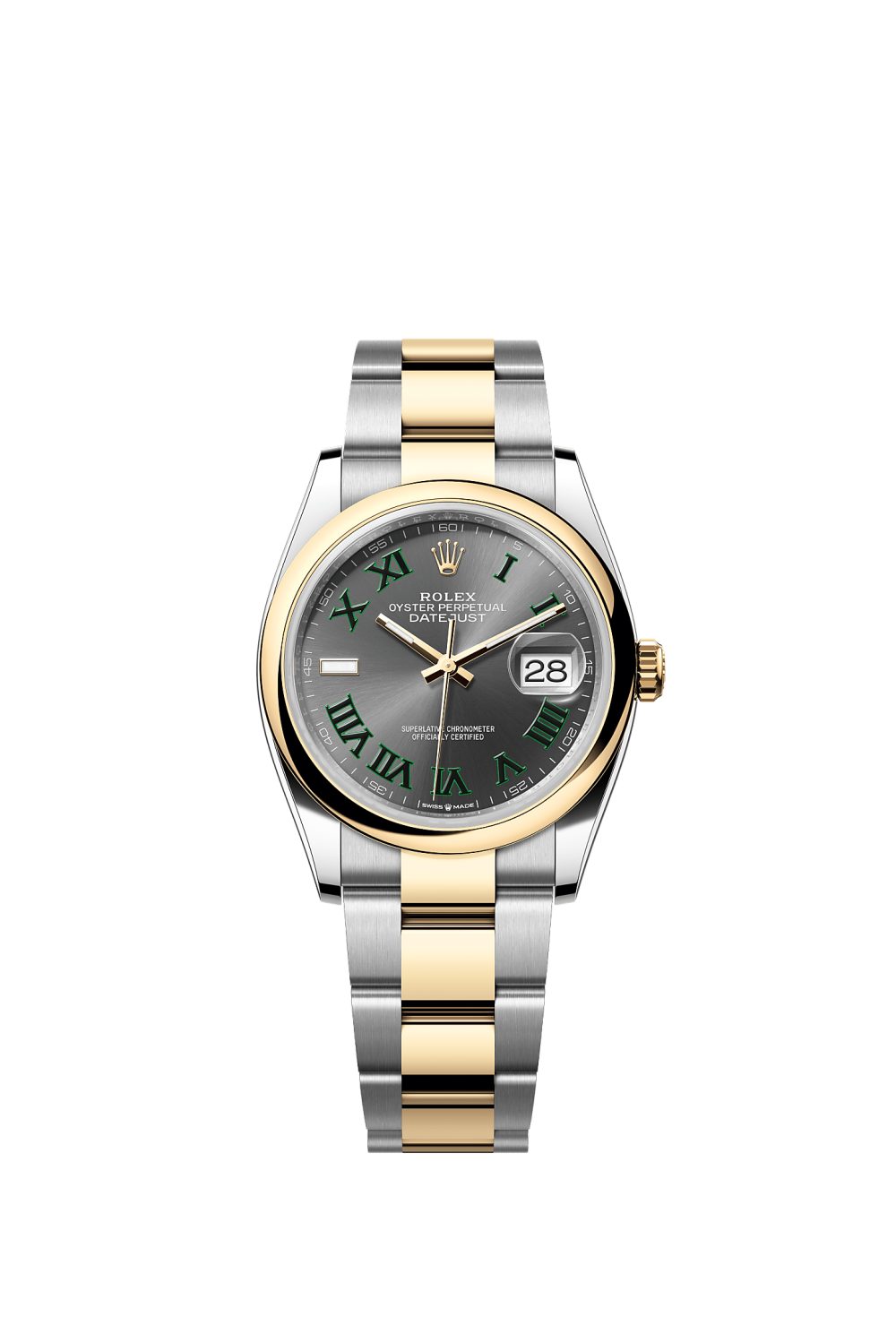 Datejust 36 – Oystersteel and yellow gold