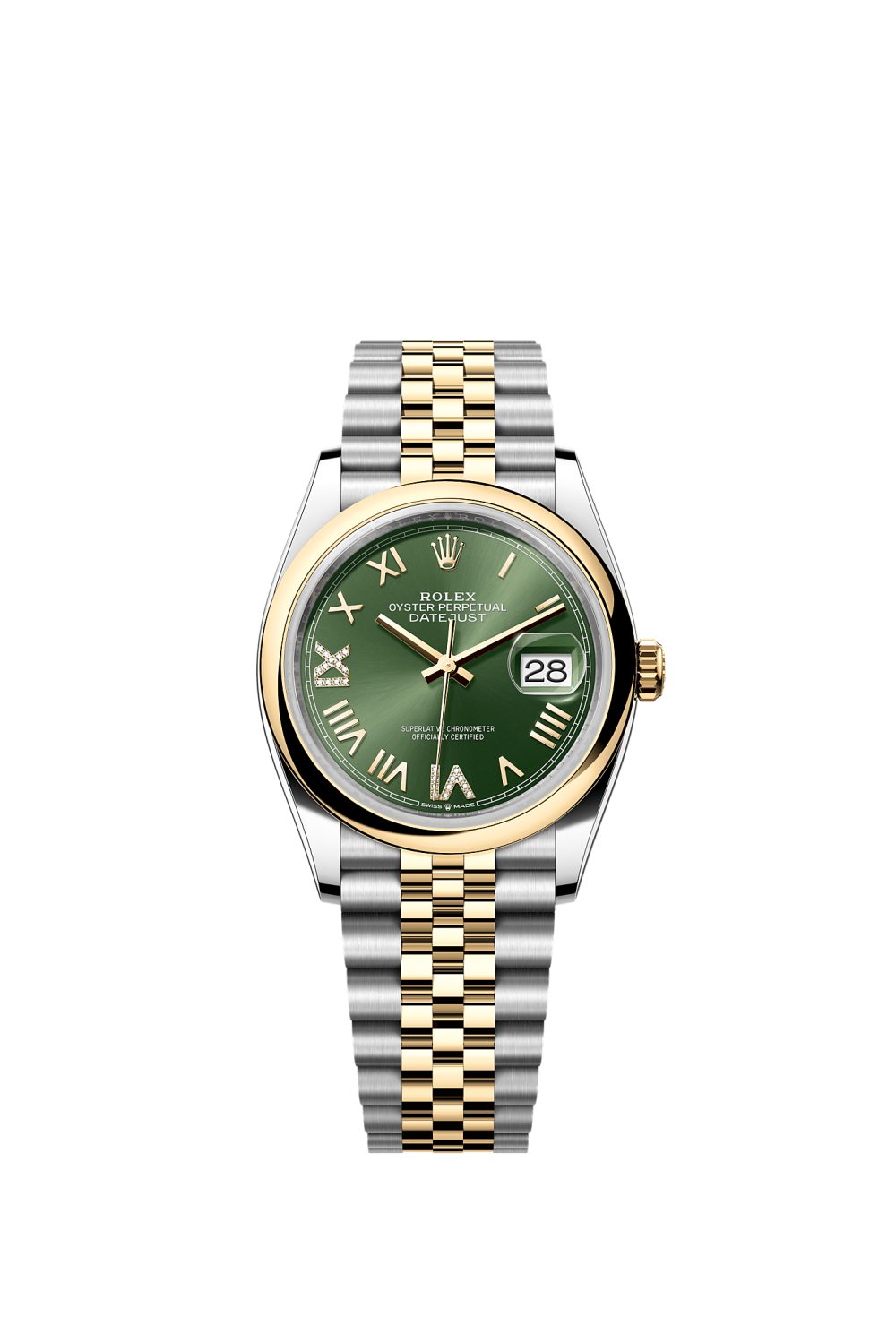 Datejust 36 – Oystersteel and yellow gold
