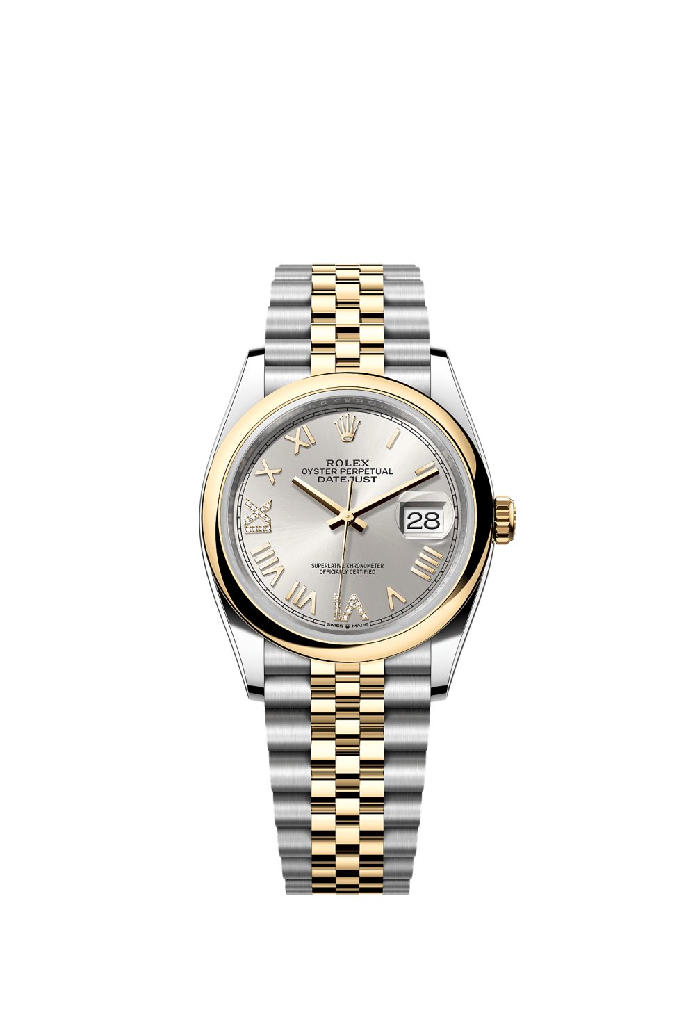 Datejust 36 – Oystersteel and yellow gold