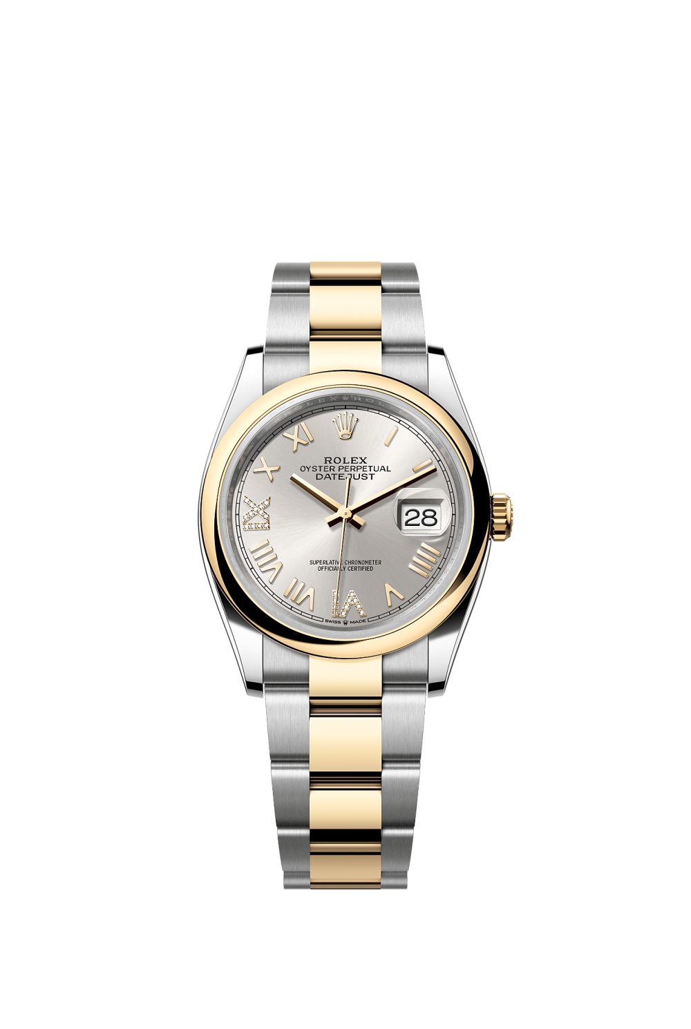 Datejust 36 – Oystersteel and yellow gold