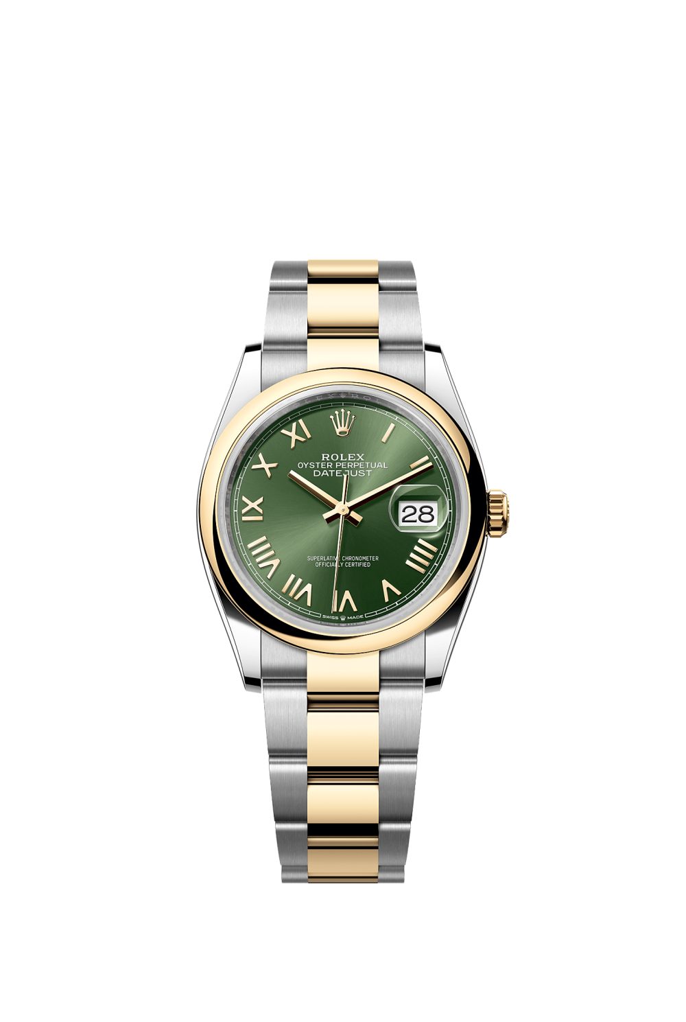 Datejust 36 – Oystersteel and yellow gold