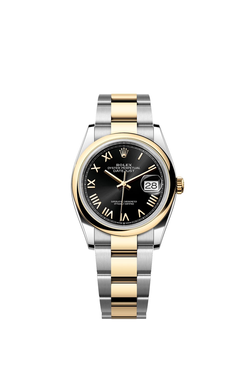 Datejust 36 – Oystersteel and yellow gold