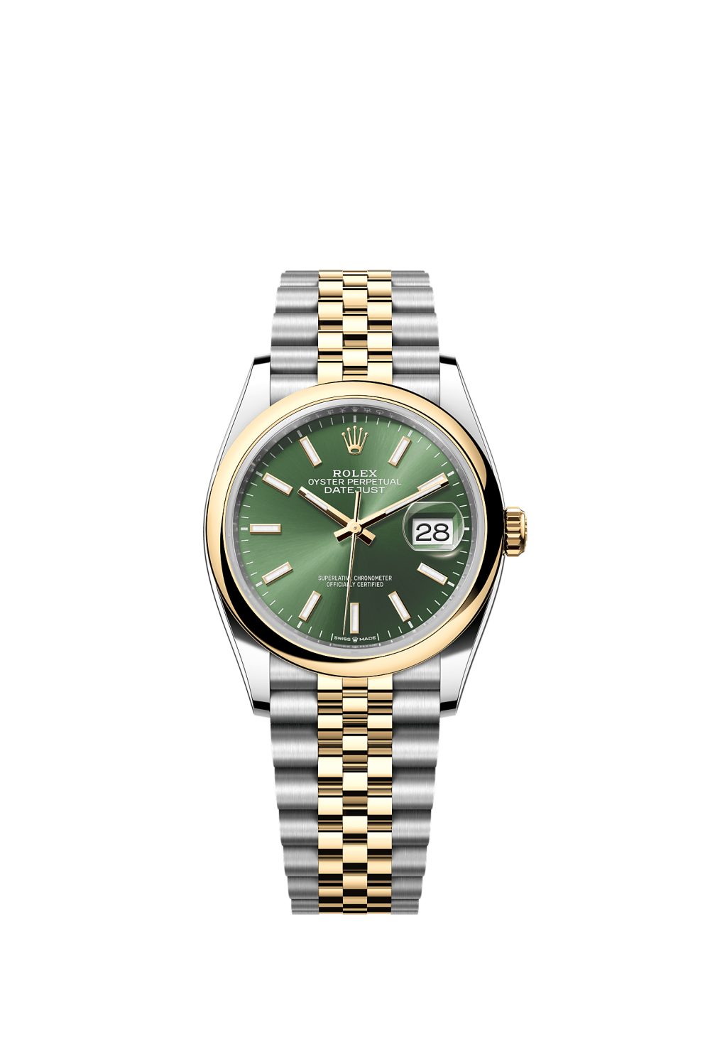 Datejust 36 – Oystersteel and yellow gold